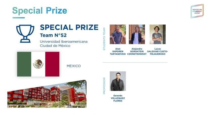 Architecture Student Contest 2022 - špeciálna cena