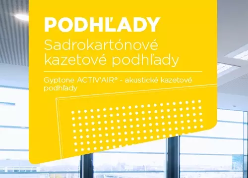 Gyptone sadrokartonove akusticke stropne podhlady