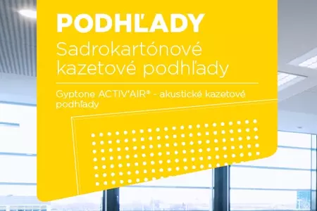 Gyptone sadrokartonove akusticke stropne podhlady
