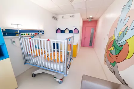 Nemocnicna izba na detskej onkologii