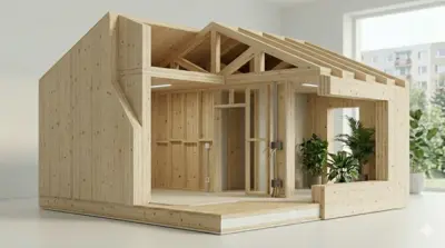 Drevostavba z CLT panelov