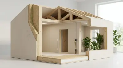 Panelova drevostavba