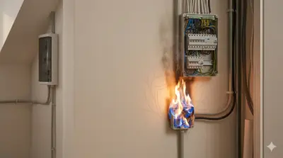 Poziar v technickej miestnosti