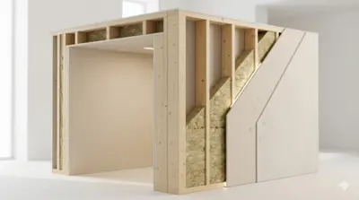 Stlpiková drevostavba