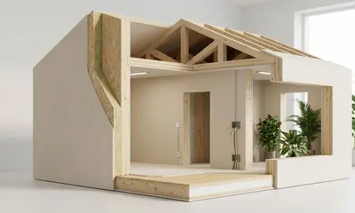 Panelova drevostavba