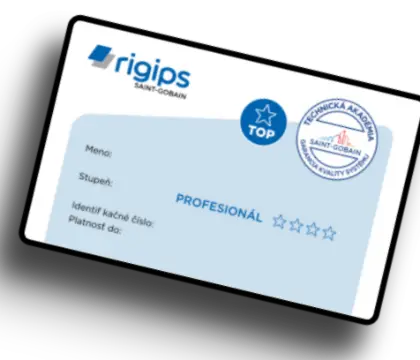 Preukaz montaznika Rigips 2024 banner