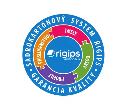 Logo Rigips systém Logo Rigips system