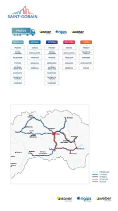 Rozvozy Presov 2025