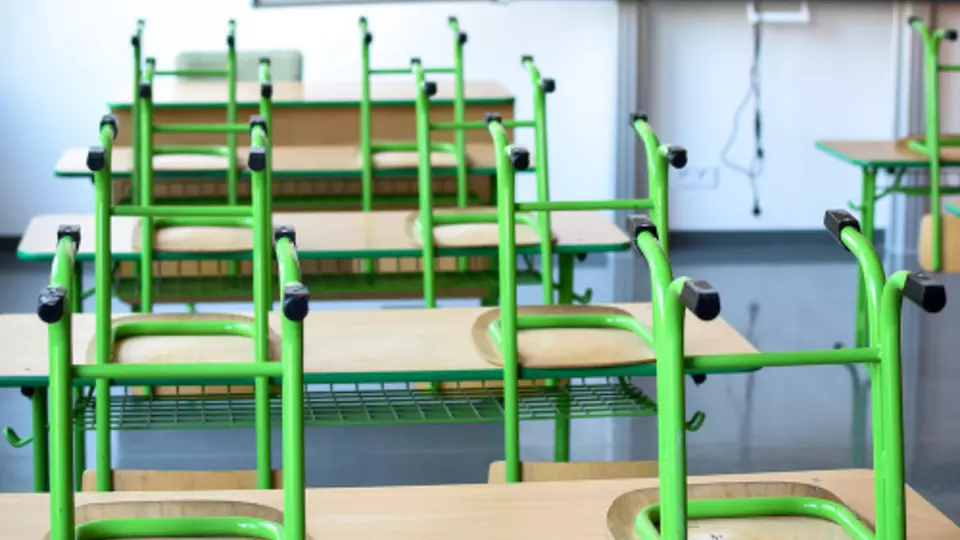 Modularna skola vo Velkom Biely - trieda