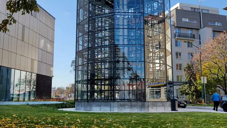 Nivy Mall bicyklova veza