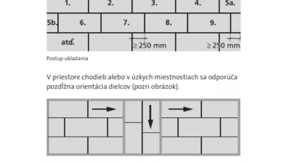 Ukladanie podlahy v úzkych priestoroch