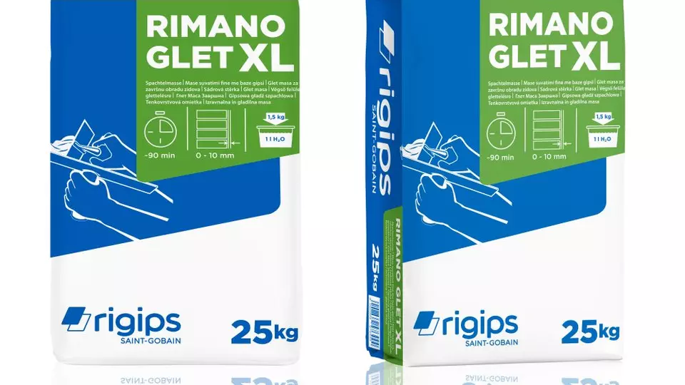 Nové balenie Rimano Glet XL Nove balenie Rimano Glet XL