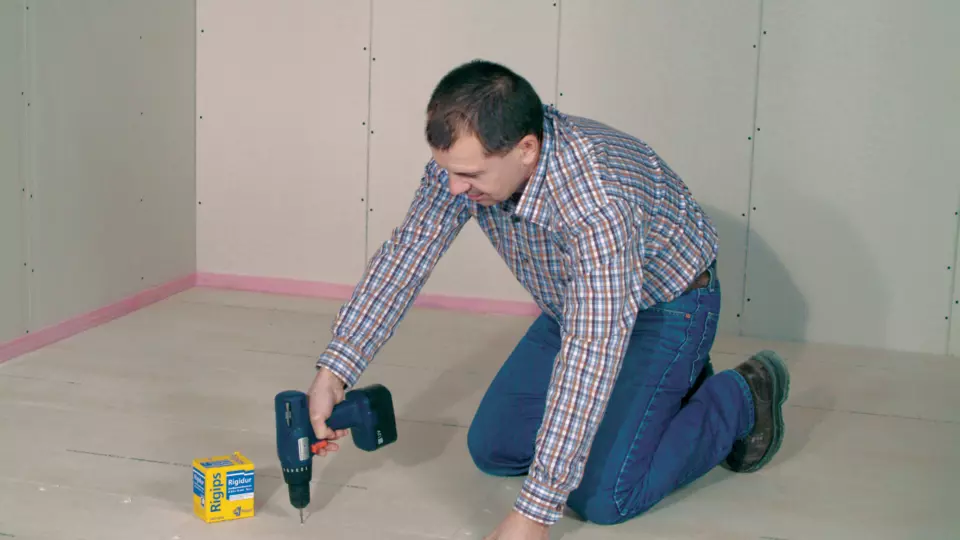 Postup pokládky suchých podláh Rigidur