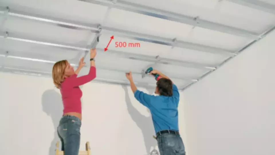 montáž podhĺadu na strop 6 montáž podhĺadu na strop 6