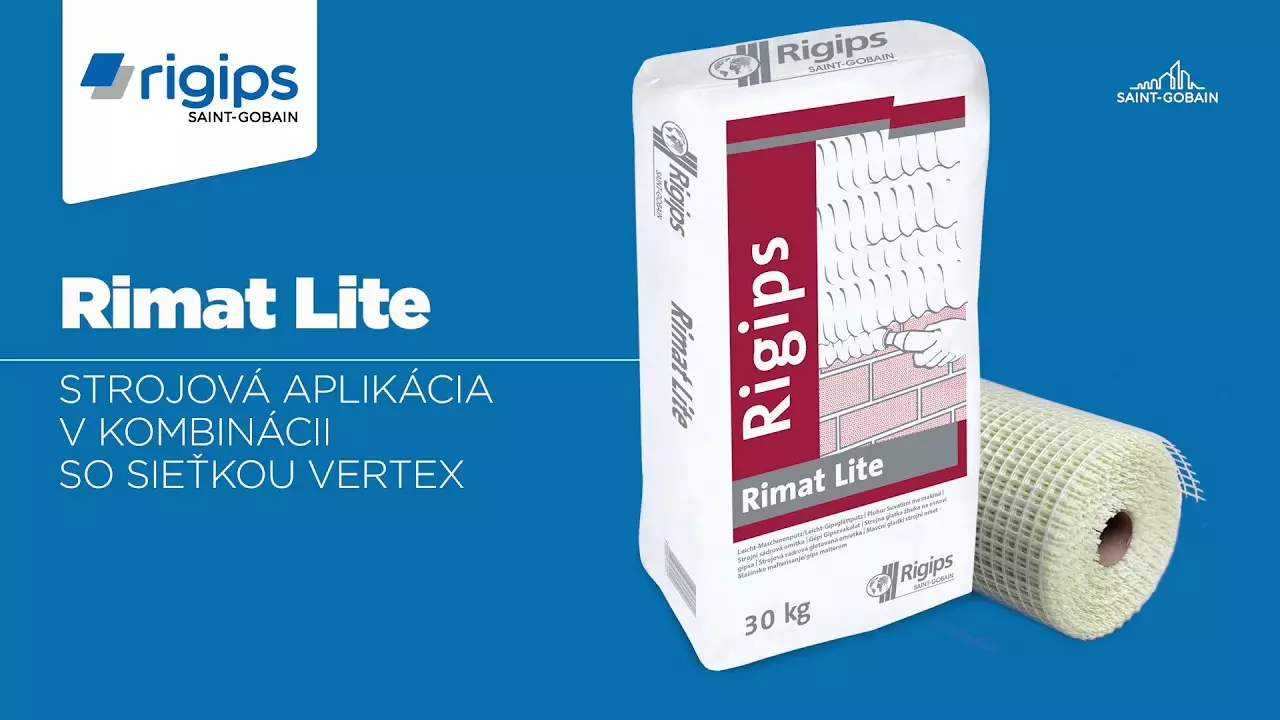 Rimat Lite - strojové nanášanie so sieťkou Vertex thumbnail